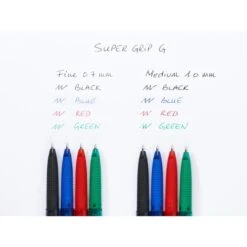 Pilot Kugelschreiber Super Grip G RT M, 2036003, Gehäuse Blau, Schreibfarbe Blau -Zebra Shop c036641893ea7e8bc0b7a3968d5491bad639b560 kugelschreiber pilot super grip g rt m 2036003