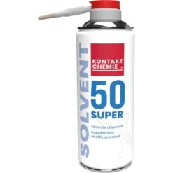 Kontakt-Chemie Etikettenlöser Solvent 50 Super, Klebstoffentferner Mit Kapillarröhrchen, 200ml
