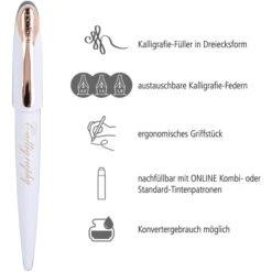 Online Schreibset Air Best Writer, 10056, Kalligrafie-Set, Füller Und Federn, Weiß 13 Online Schreibset Air Best Writer, 10056, Kalligrafie-Set, Füller Und Federn, Weiß -Zebra Shop c6fe94bca4988b7f3f797b493fa120ddd08f6d8a schreibset online air best writer 10056