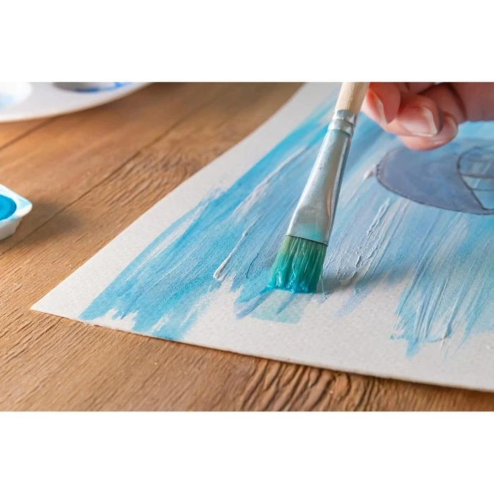 Idena Aquarellblock 68162, A4, 300g/m², Cremefarben, Geleimt, 30 Blatt 7 Idena Aquarellblock 68162, A4, 300g/m², Cremefarben, Geleimt, 30 Blatt – Bild 5