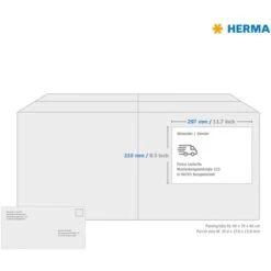 Herma Inkjet-Etiketten 10782 Special, Weiß, 210 X 297 Mm, Matt, 80 Blatt, 80 Stück 8 Herma Inkjet-Etiketten 10782 Special, Weiß, 210 X 297 Mm, Matt, 80 Blatt, 80 Stück -Zebra Shop c8dac51e87311460672221fe5f084c917db3b72b inkjet etiketten herma 10782 special weiss