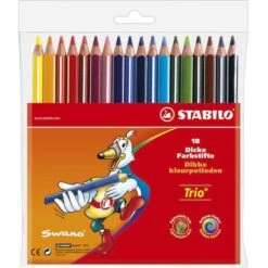 Stabilo Trio Dick Swano 203/18-01 18 Buntstifte