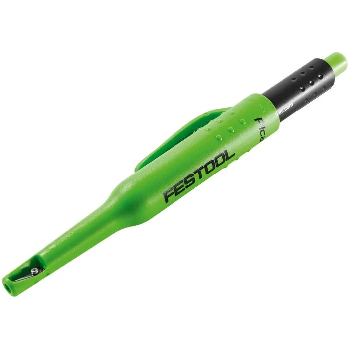 Festool Tieflochmarker MAR-S PICA 204147, Schwarz, Mit Spitzer & Halteclip, Spezial-Graphitmine 2,8mm 3 Festool Tieflochmarker MAR-S PICA 204147, Schwarz, Mit Spitzer & Halteclip, Spezial-Graphitmine 2,8mm