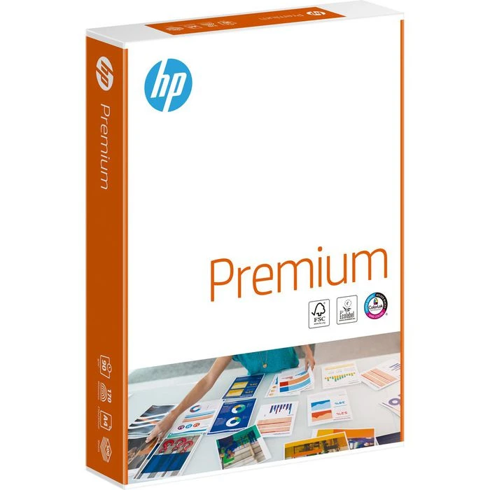 HP Kopierpapier CHP852, Premium, A4, 90g/qm, Hochweiß, 500 Blatt 5 HP Kopierpapier CHP852, Premium, A4, 90g/qm, Hochweiß, 500 Blatt – Bild 3
