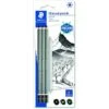 Staedtler Zeichenkohle Mars Lumograph, 100C SBK4, Kohlestifte, Weich Medium Hart Mit Wischer 3 Stück -Zebra Shop ceb1e1ad320473e0b6c0d167d40d00409ed70ac1 zeichenkohle staedtler mars lumograph 100c sbk4