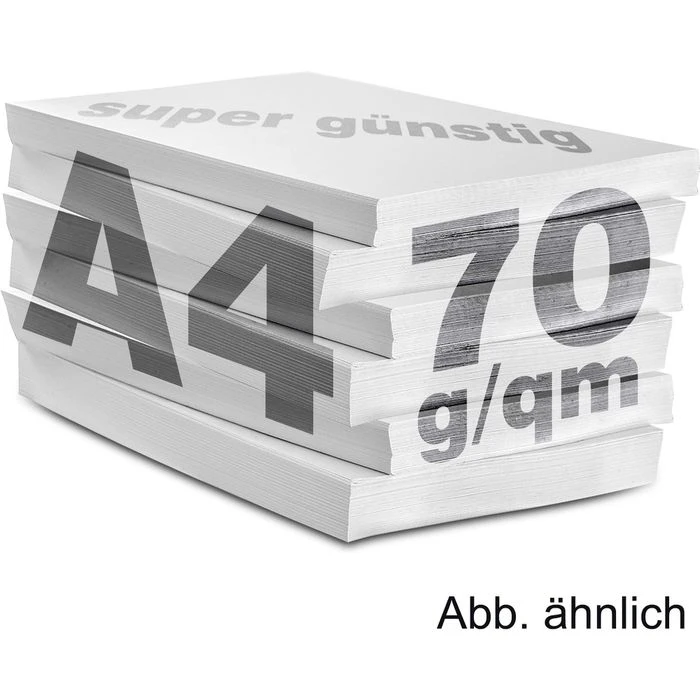 Discovery Kopierpapier 83427A70S, A4, 70g/qm, Hochweiß, 500 Blatt 4 Discovery Kopierpapier 83427A70S, A4, 70g/qm, Hochweiß, 500 Blatt – Bild 2