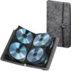 Hama CD-DVD-Tasche 95676 Felt, Für 48 CDs, Aus Filz, Grau, Mit Spanngummi -Zebra Shop da3fddcf4d738d36615370ec8c29e876a05a6ec2 cd dvd tasche hama 95676 felt