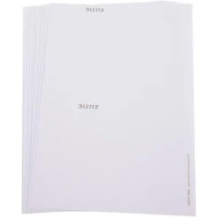 Leitz Rückenschilder 1690-00-85, Grau, 176 X 146mm, Einsteckschild, 150 G /qm, 20 Stück -Zebra Shop dcca52999d12edbe3594e0bfe6f3fbf3616b5e12 rueckenschilder leitz 1690 00 85 grau