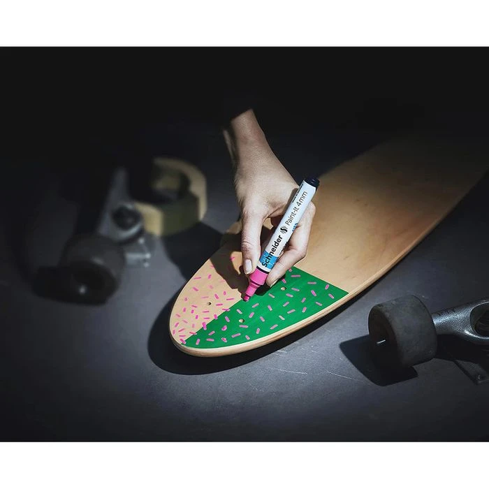 Schneider® Schneider Acrylmarker Paint-It 310, 50-120195, Set 1, Farbig Sortiert, Strichbreite 2mm, 6 Stück 8 Schneider® Schneider Acrylmarker Paint-It 310, 50-120195, Set 1, Farbig Sortiert, Strichbreite 2mm, 6 Stück – Bild 6