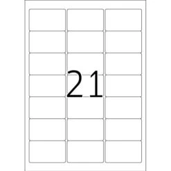 Herma Hochglanz-Etiketten 4904, Glossy, Weiß, 63,5 X 38,1mm, 25 Blatt, 525 Stück -Zebra Shop ecf419f68b6aa427edbca5666c4b54d93b47b5bd hochglanz etiketten herma 4904 glossy weiss