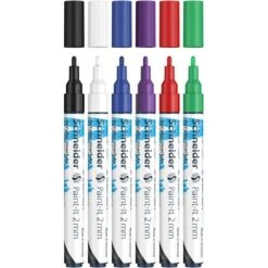 Schneider® Schneider Acrylmarker Paint-It 310, 50-120195, Set 1, Farbig Sortiert, Strichbreite 2mm, 6 Stück