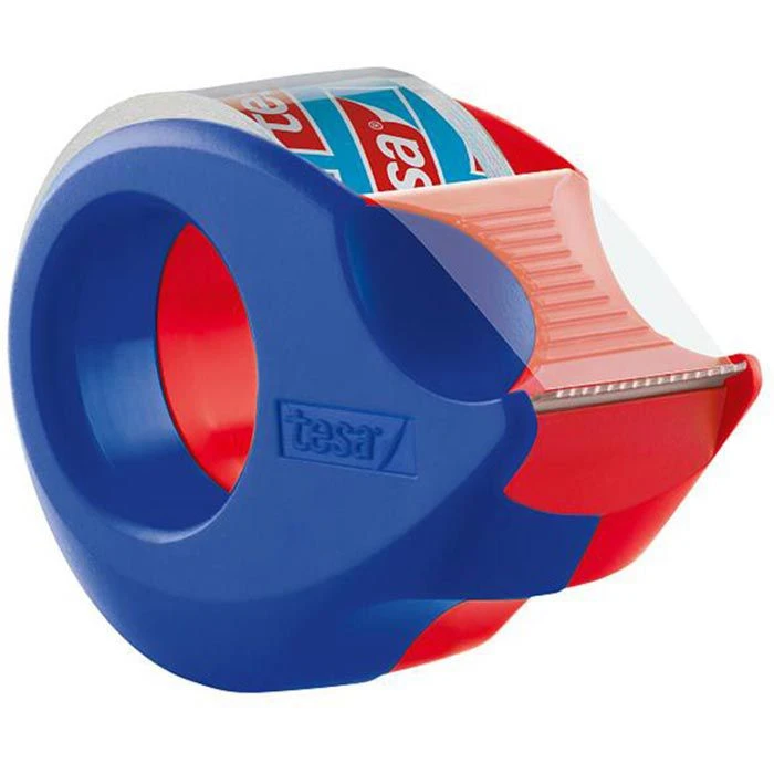 Tesa Klebefilmabroller 57858 Mini Abroller, Handabroller Für Kleberollen 19mm X 10m, Rot/blau 3 Tesa Klebefilmabroller 57858 Mini Abroller, Handabroller Für Kleberollen 19mm X 10m, Rot/blau