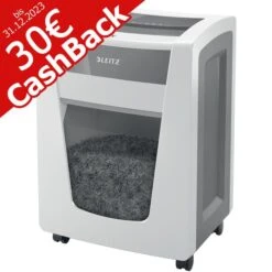 Leitz Aktenvernichter IQ Office Pro P5 8005-00-00, Mikroschnitt 2 X 15mm, 15 Blatt