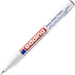 Edding 780 Weiß Paint Marker Creative Glanzlack-Marker, Lackmarker 0,8mm