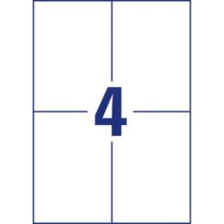 Zweckform Folienetiketten L8013-10, Transparent, 105x148mm Antimikrobiell 10 Blatt 40 Stück -Zebra Shop fa79bfcc93c27c9637a29ba1f4d76cc89f10feaf folienetiketten zweckform l8013 10 transparent