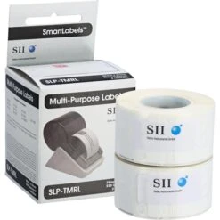 Seiko-Instruments Seiko-Etiketten SLP-TMRL, Weiß, 28 X 51mm, Kunststoff, 220 Vielzweck-Et., 2 Rollen