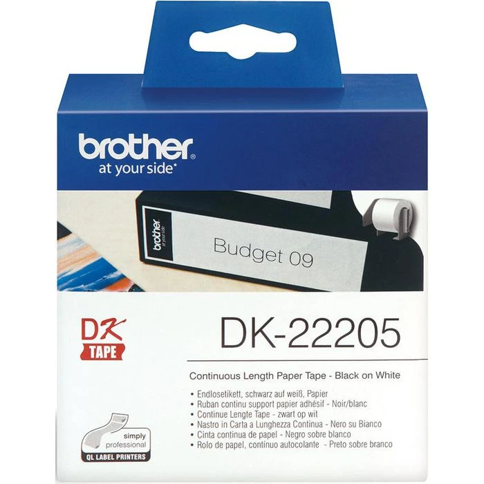 Brother DK 22205 Endlos-Etiketten Labels P-touch 5 Brother DK 22205 Endlos-Etiketten Labels P-touch – Bild 3